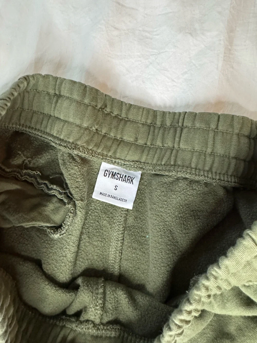 Men's Gymshark Olive Green Jogger Sweatpants Pants